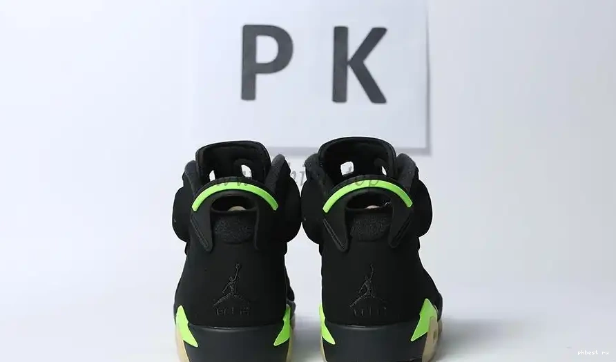 READY Electric PK Green Retro Jordan SHIP MATERIALS TO GOD RETAIL 6 0523